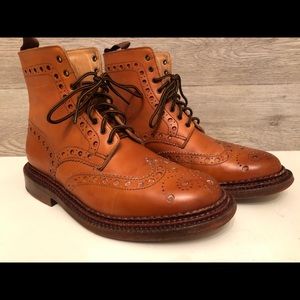 GRENSON hand made triple welt boots 7 US EU 6